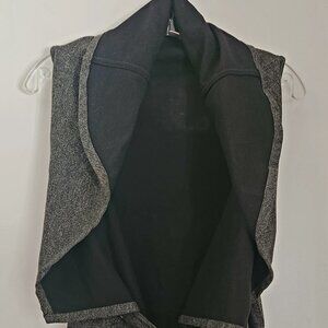 Bryn Walker soft cascading, reversible vest with waist tie. Women's M. NWOT.